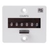 RS PRO 6 Digit Impulse Counter 10 Hz 24 V DC 4mm Digit Height 896-7015