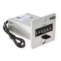 RS PRO 6 Digit Electromechanical Impulse Counter, Manual Reset, 230 V AC, 10 Hz Frequency 896-7011