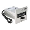 RS PRO 6 Digit Electromechanical Impulse Counter, Manual Reset, 230 V AC, 10 Hz Frequency 896-7011