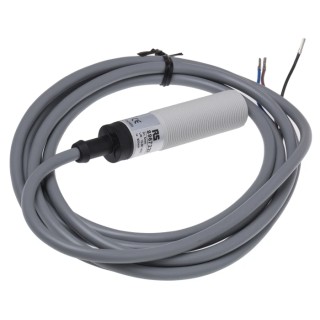 RS PRO Threaded Barrel Capacitive Proximity Sensor 5 mm Detection M18 x 1 Thread NPN 200mA 30V DC 896-7229