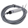 RS PRO Threaded Barrel Capacitive Proximity Sensor 5 mm Detection M18 x 1 Thread NPN 200mA 30V DC 896-7229