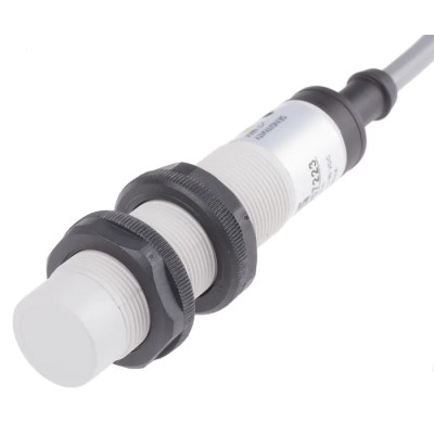 RS PRO Threaded Barrel Capacitive Proximity Sensor 8 mm, M18 x 1 NPN 200mA 30V AC/DC 896-7223