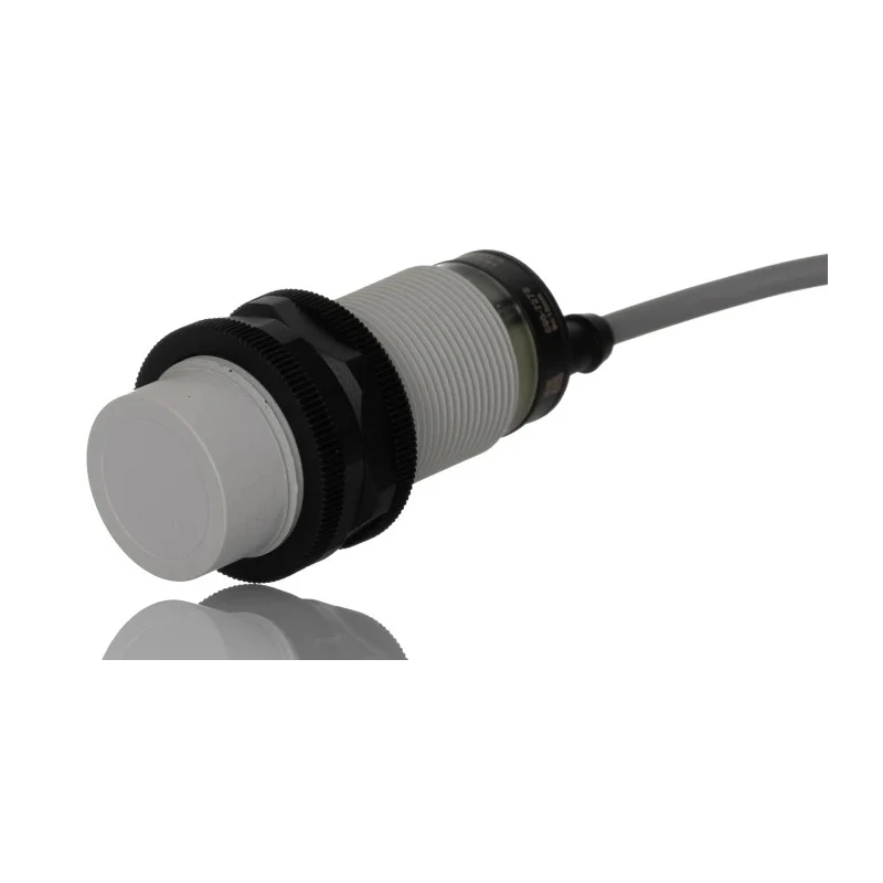 RS PRO Threaded Barrel Capacitive Proximity Sensor M30 x 1.5 15 mm Detection 2-Wire 100mA 300mA 250V AC DC 896-7279
