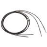 RS PRO Fibre Optic Sensor Detection Range 500 mm, Terminal M4, IP65 Polycarbonate Housing IP65