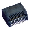 Molex Pluggable I/O Connector SFP+ Connector Female Solder 1 Port 20-Position 30V Copper Alloy Contacts 74441-0010