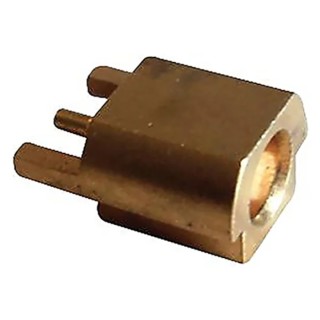 Molex 73415 Series Coaxial Connector PCB Female MCX 50 Ω Right Angle Body Solder 73415-0961