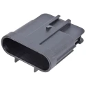 Delphi GT 150 Automotive Connector Male Black Cable 6 Way Crimp Termination 15397579