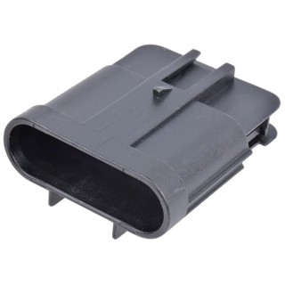 Delphi GT 150 Automotive Connector Male Black Cable 6 Way Crimp Termination 15397579