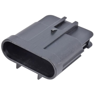 Delphi GT 150 Automotive Connector Male Black Cable 6 Way Crimp Termination 15397579