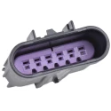 Delphi GT 150 Automotive Connector Male Black Cable 6 Way Crimp Termination 15397579
