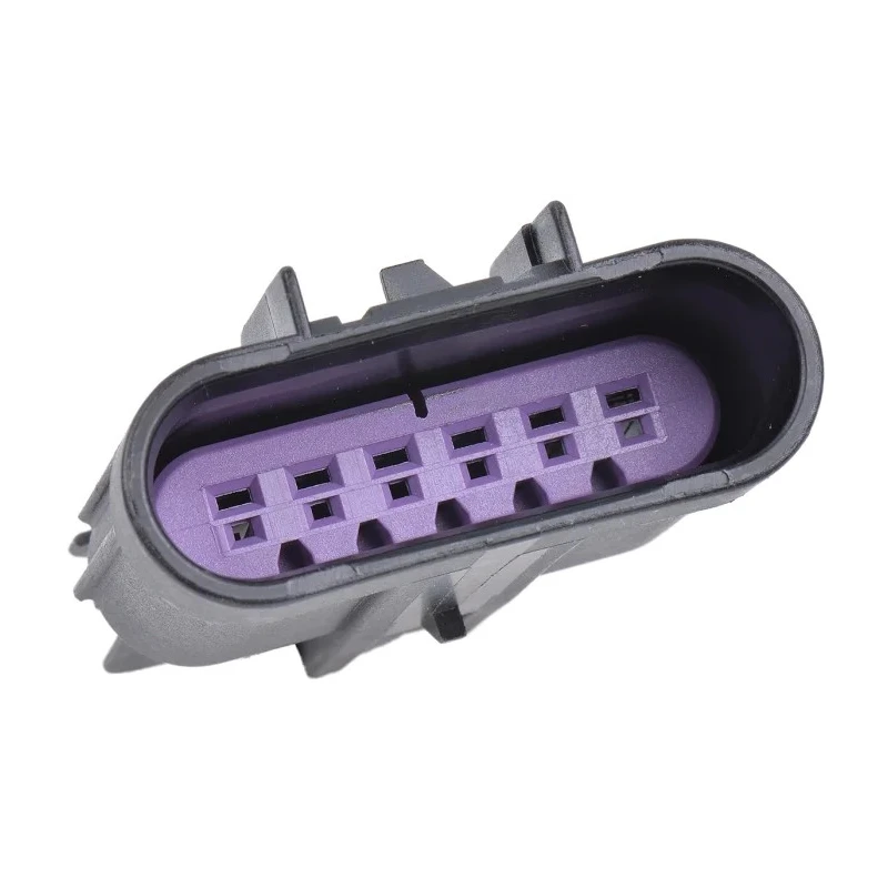 Delphi GT 150 Automotive Connector Male Black Cable 6 Way Crimp Termination 15397579