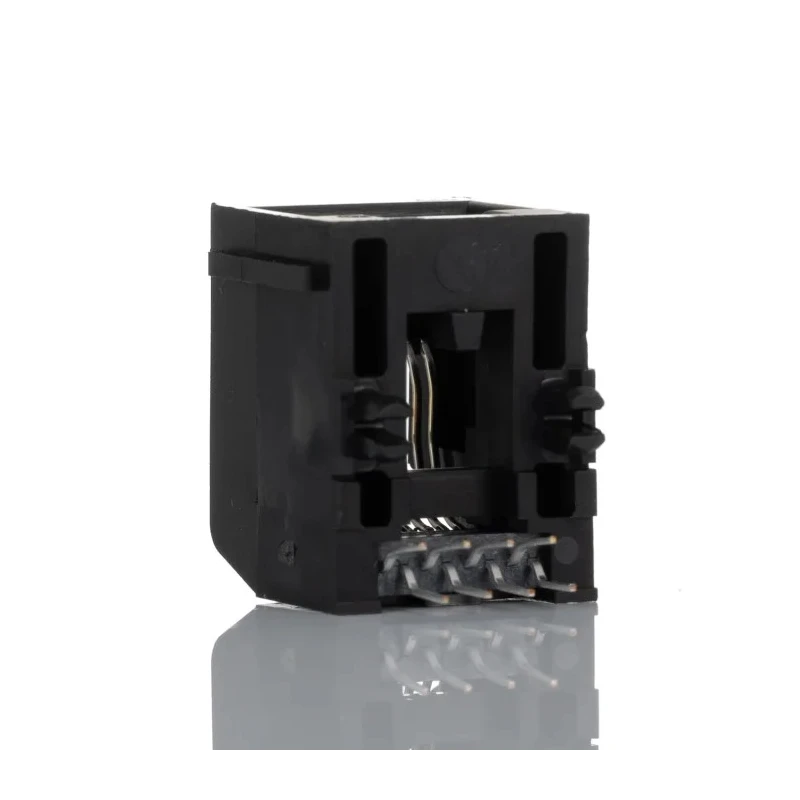 Molex RJ45 Connector Female Through Hole Cat3 Unshielded Right Angle 2 Port 1 Way 