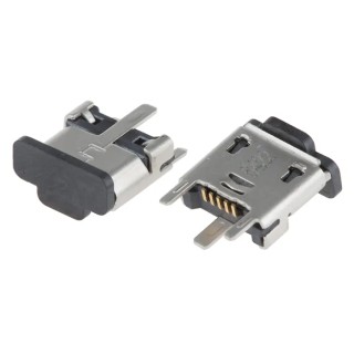 Molex Straight Surface Mount Female 1 Port USB Type B Connector USB 2.0 105133-0011