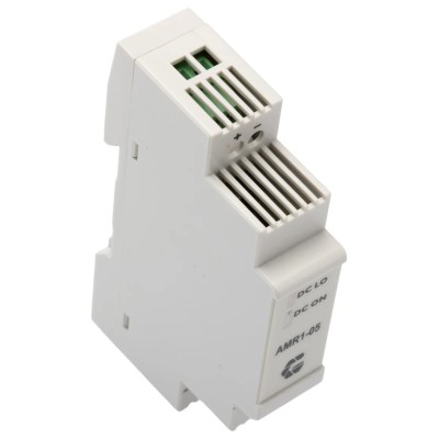 Chinfa DIN Rail Power Supply 264V AC Input 5V DC, 1.5A Output, 7.5W AMR1-05