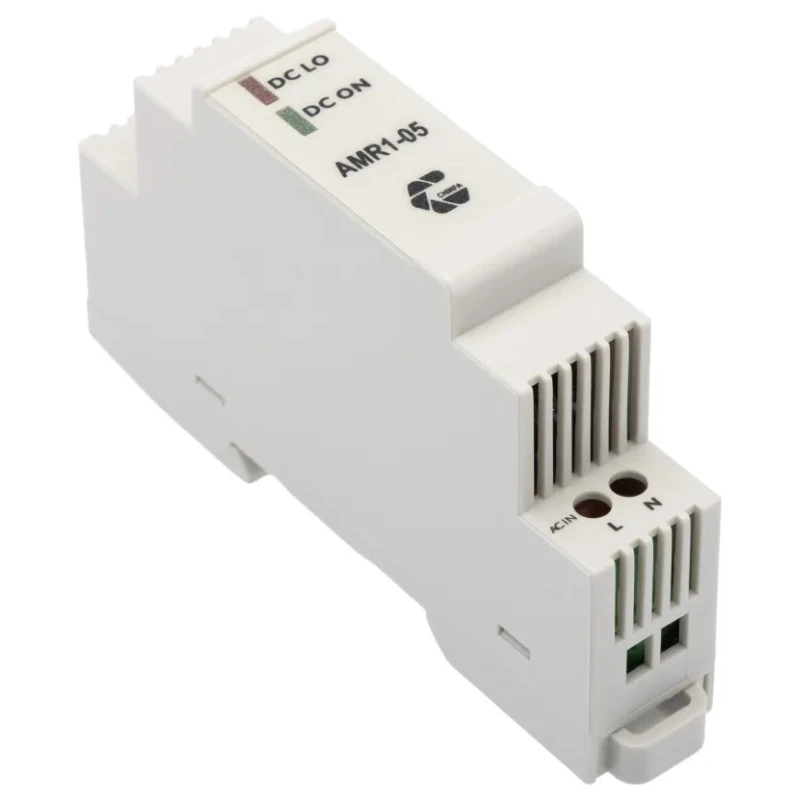 Chinfa DIN Rail Power Supply 264V AC Input 5V DC, 1.5A Output, 7.5W AMR1-05