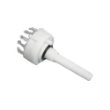Lorlin CK 4 Position Rotary Switch with PCB Terminal, Polyamide Housing, IP67 Rated CKS1061