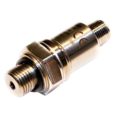 Gems Sensors 35XX Series Pressure Sensor, Current Output, Relative Reading, 1 bar, Stainless Steel Housing 3500B0001G01E000