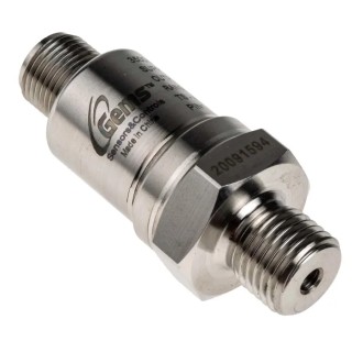 Gems Sensors 35XX Series Compact Low Pressure Sensor Current Output Relative Reading 4 bar 3500B0004G01E000