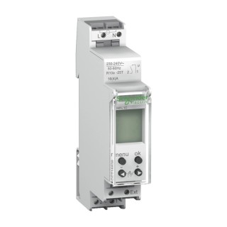 Schneider Electric Digital Acti9 DIN Rail Digital Time Switch 230V ac Acti9