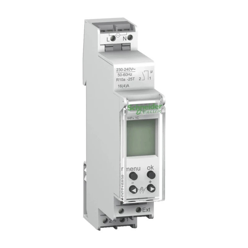 Schneider Electric Digital Acti9 DIN Rail Digital Time Switch 230V ac Acti9