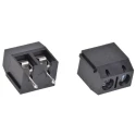 RS PRO 2-Contact PCB Terminal Block, 5 mm Pitch, 1 Row, 16 A, Screw Connection, Black Polyamide Housing 897-0736