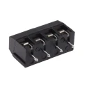 RS PRO PCB Terminal Block, 4-Contact, 5 mm Pitch, 1 Row, 16A, Screw Connection, Polyamide Housing 897-0749