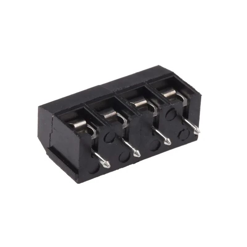 RS PRO PCB Terminal Block, 4-Contact, 5 mm Pitch, 1 Row, 16A, Screw Connection, Polyamide Housing 897-0749