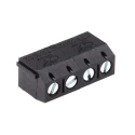 RS PRO PCB Terminal Block, 4-Contact, 5 mm Pitch, 1 Row, 16A, Screw Connection, Polyamide Housing 897-0749
