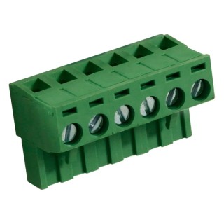 RS PRO Pluggable Terminal Block 6-Contact 5.08 mm Pitch 1 Row 300V 15A 897-1228
