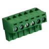 RS PRO Pluggable Terminal Block 6-Contact 5.08 mm Pitch 1 Row 300V 15A 897-1228
