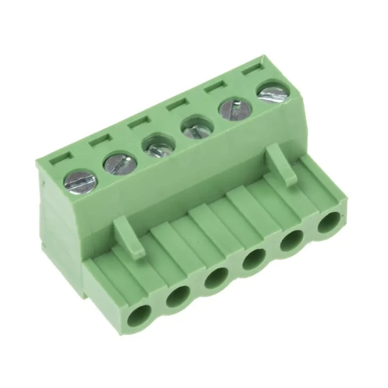 RS PRO Pluggable Terminal Block 6-Contact 5.08 mm Pitch 1 Row 300V 15A 897-1228