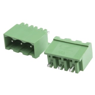 RS PRO Pluggable Terminal Block 3-Contact 5.08 mm Pitch 1 Row 300V 15A 897-1247