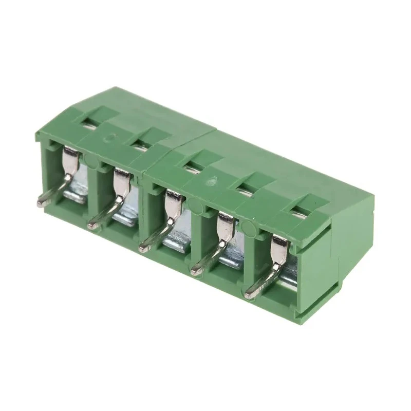 RS PRO PCB Terminal Block, 5-Contact, 5 mm Pitch, 1 Row, Screw Connection, Polyamide Housing 897-0859