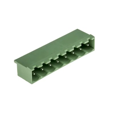 RS PRO Pluggable Terminal Block 8-Contact 5.08 mm Pitch 1 Row 300V 15A Female Connector 897-1250