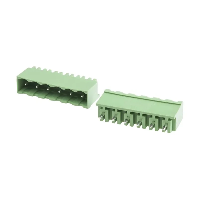 RS PRO Pluggable Terminal Block 6-Contact 5.08 mm Pitch 1 Row 300V Polyamide Housing 15A Current 897-1253