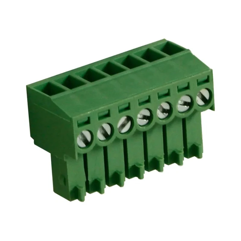 RS PRO Pluggable Terminal Block 7-Contact 3.5 mm Pitch 1 Row 200V 10A Polyamide Housing 897-1010
