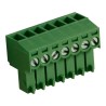 RS PRO Pluggable Terminal Block 7-Contact 3.5 mm Pitch 1 Row 200V 10A Polyamide Housing 897-1010