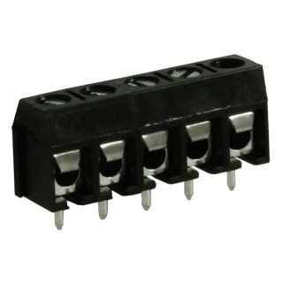 RS PRO PCB Terminal Block, 5-Contact, 5 mm Pitch, 1 Row, Polyamide Housing, 16A, 250V 897-0742