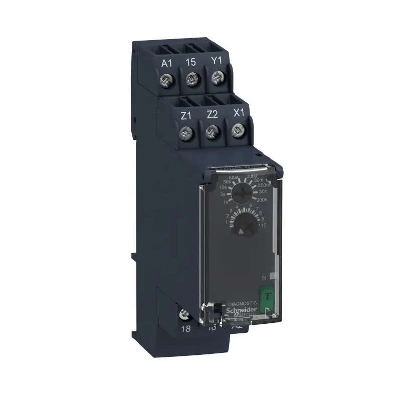 Schneider Electric Harmony Time Series DIN Rail Timer Relay, 1-Contact, 240 V dc 24 V ac, 240 V ac, 0.05 to 1 s RE22R1ACMR