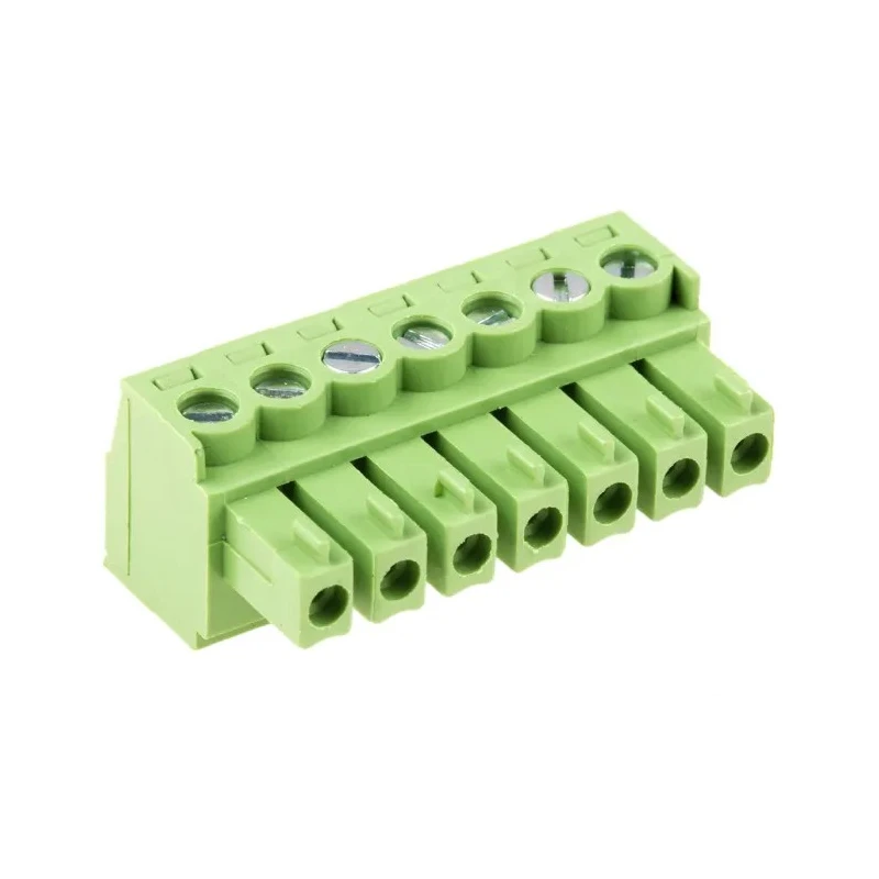 RS PRO Pluggable Terminal Block, 7-Contact, 3.81 mm Pitch, 1 Row, 125V, 8A, Polyamide Housing 897-1098
