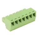 RS PRO Pluggable Terminal Block, 7-Contact, 3.81 mm Pitch, 1 Row, 125V, 8A, Polyamide Housing 897-1098