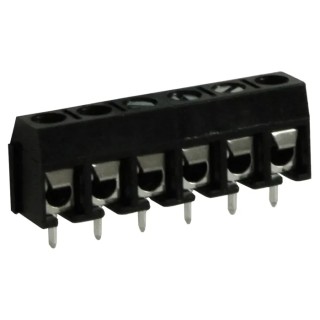 RS PRO PCB Terminal Block, 6-Contact, 5 mm Pitch, 1 Row, 250V, 16A, Polyamide Housing 897-0746