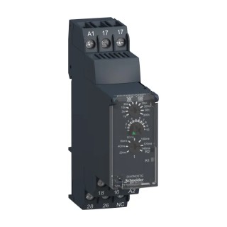 Schneider Electric Harmony Time Series DIN Rail Timer Relay, 2-Contact, 240 V DC, 24 V AC, 240 V AC, 0.05 to 1 s RE22R2QGMR