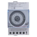 Legrand Analogue DIN Rail Time Switch 3-Channel 230V ac 4 128 12