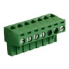 RS PRO Pluggable Terminal Block 7-Contact 5 mm Pitch 1 Row 300V 15A Polyamide 897-1177