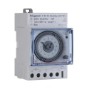 Legrand Analogue DIN Rail Time Switch 250V AC 1 Channel SPDT Contact Configuration 4 128 23