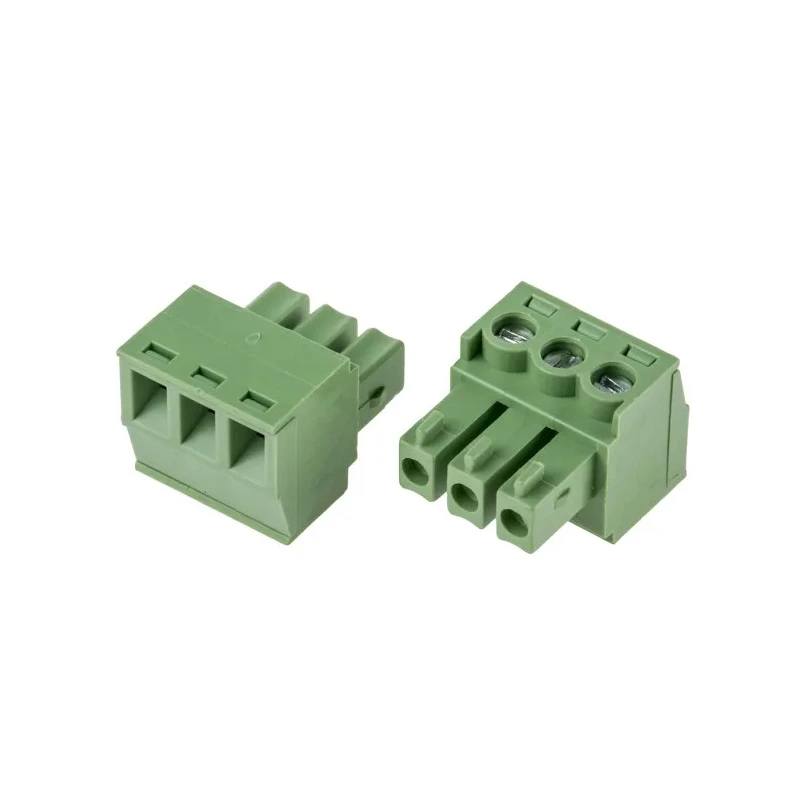 RS PRO Pluggable Terminal Block, 3-Contact, 3.81 mm Pitch, 1 Row, 8A Current, 125V Voltage 897-1089