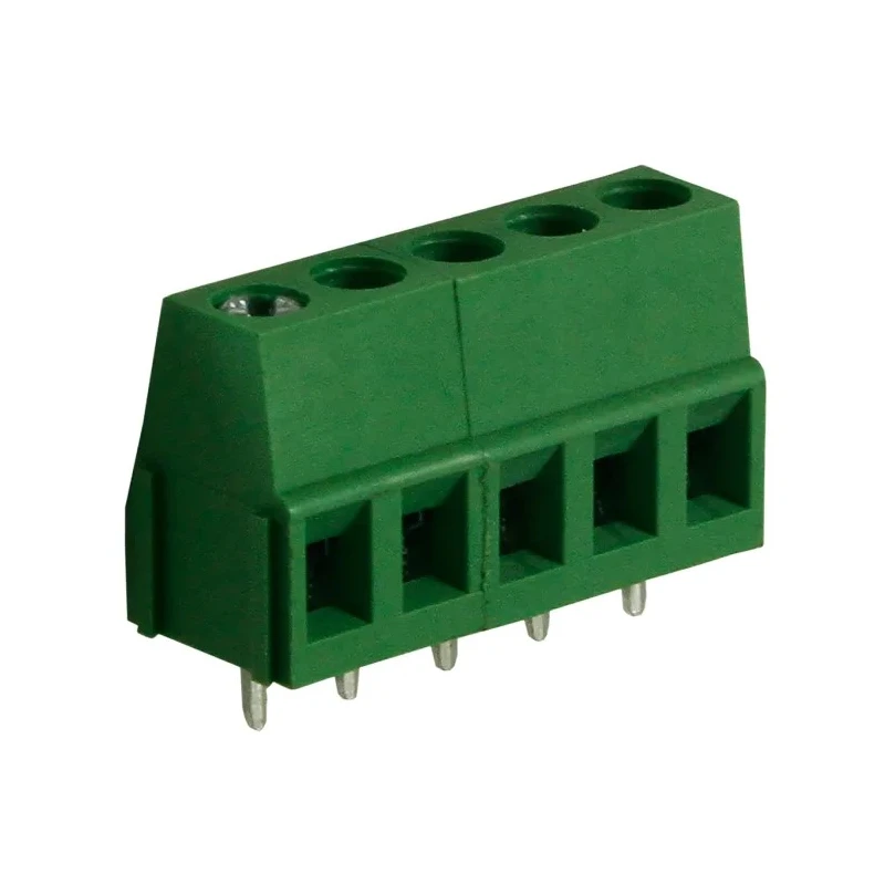 RS PRO PCB Terminal Block, 5-Contact, 5 mm Pitch, 1 Row, Polyamide Housing, 10A, Screw Connection 897-0819