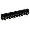 RS PRO PCB Terminal Block, 11-Contact, 5 mm Pitch, 1 Row, Screw Connection, Polyamide Housing, 16A Current, 250V 897-0764