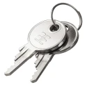 Weidmüller Face Plate Spare Key Metal Material 13g Straight Entry Angle 1465930000